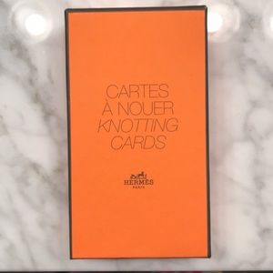 Hermès Knotting Cards
